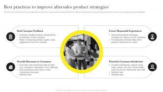 Guide For Building Effective Product Best Practices To Improve Aftersales Product Strategies