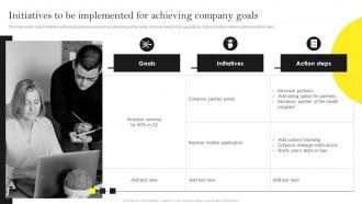Guide For Building Effective Product Initiatives To Be Implemented For Achieving Company Goals