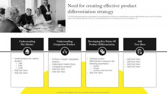 Guide For Building Effective Product Need For Creating Effective Product Differentiation Strategy