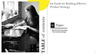 Guide for Building Effective Product Strategy powerpoint presentation slides Strategy CD Researched Graphical
