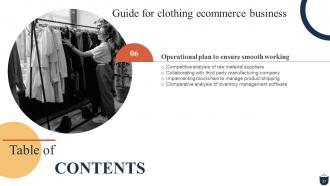 Guide For Clothing Ecommerce Business Powerpoint Presentation Slides Analytical Customizable