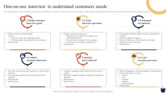 Guide For Clothing Ecommerce One On One Interview To Understand Customers Needs