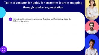 Guide For Customer Journey Mapping Through Market Segmentation powerpoint Presentation Slides Pre-designed