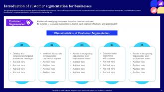 Guide For Customer Journey Mapping Through Market Segmentation powerpoint Presentation Slides Unique Template