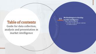 Guide For Data Collection Analysis And Presentation In Market Intelligence Complete Deck MKT CD V Images Impactful