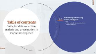 Guide For Data Collection Analysis And Presentation In Market Intelligence Complete Deck MKT CD V Attractive Impactful