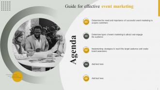 Guide For Effective Event Marketing MKT CD V Appealing Pre-designed