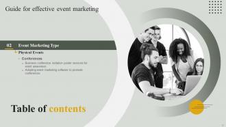 Guide For Effective Event Marketing MKT CD V Impressive