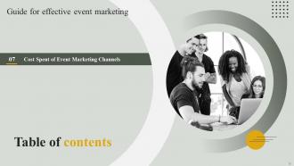 Guide For Effective Event Marketing MKT CD V Content Ready Template