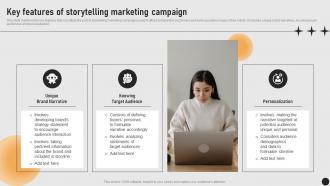 Guide For Implementing Storytelling Key Features Of Storytelling Marketing Campaign MKT SS V