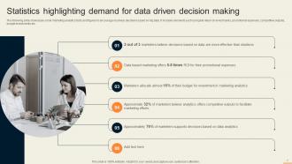 Guide For Improving Decision Making With Marketing Analytics MKT CD V Informative Slides