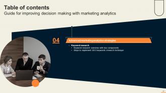 Guide For Improving Decision Making With Marketing Analytics MKT CD V Ideas Idea