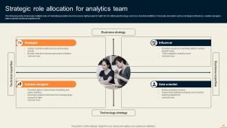Guide For Improving Decision Making With Marketing Analytics MKT CD V Attractive Idea
