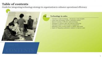 Guide For Integrating Technology Strategy In Organization To Enhance Operational Efficiency Strategy CD Customizable Good