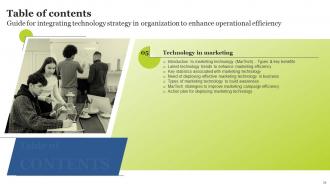 Guide For Integrating Technology Strategy In Organization To Enhance Operational Efficiency Strategy CD Appealing Good