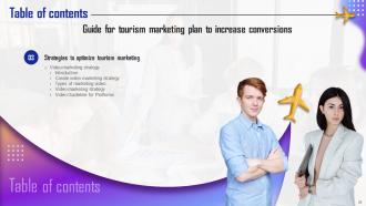 Guide For Tourism Marketing Plan To Increase Conversions Powerpoint Presentation Slides MKT CD V Appealing Analytical