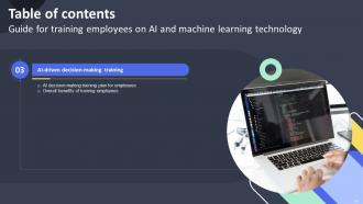 Guide For Training Employees On AI And Machine Learning Technology DTE CD Colorful Compatible
