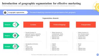 Guide For User Segmentation And Market Analysis MKT CD V Interactive Template