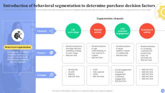 Guide For User Segmentation And Market Analysis MKT CD V Multipurpose Template