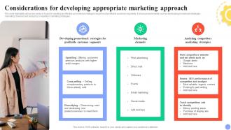 Guide For User Segmentation Considerations For Developing Appropriate Marketing MKT SS V
