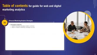 Guide For Web And Digital Marketing Analytics MKT CD V Pre-designed Appealing