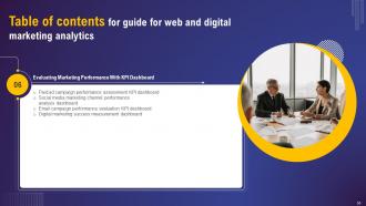 Guide For Web And Digital Marketing Analytics MKT CD V Engaging Informative