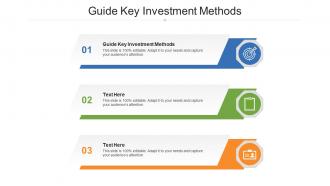 Guide key investment methods ppt powerpoint presentation layouts example cpb