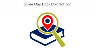 Guide Map Book Colored Icon In Powerpoint Pptx Png And Editable Eps Format
