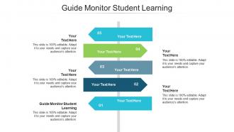 Guide monitor student learning ppt powerpoint presentation styles introduction cpb