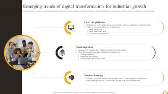 Guide Of Industrial Digital Transformation Emerging Trends Of Digital Transformation For Industrial Growth