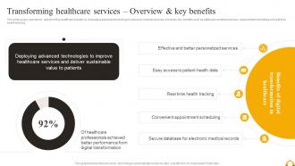 Guide Of Industrial Digital Transformation Transforming Healthcare Services Overview And Key Benefits