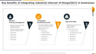 Guide Of Integrating Industrial Internet Key Benefits Of Integrating Industrial Internet Of Things