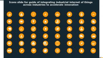 Guide Of Integrating Industrial Internet Of Things Across Industries To Accelerate Innovation Deck Professional Multipurpose
