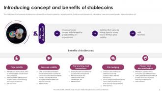 Guide On Defining Roles Of Stablecoins And Central Bank Digital Currencies CBDC Complete Deck BCT CD Interactive Graphical