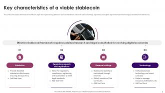 Guide On Defining Roles Of Stablecoins And Central Bank Digital Currencies CBDC Complete Deck BCT CD Informative Graphical