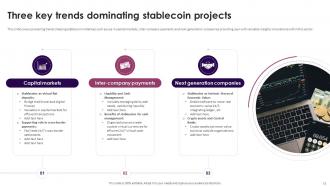 Guide On Defining Roles Of Stablecoins And Central Bank Digital Currencies CBDC Complete Deck BCT CD Multipurpose Graphical