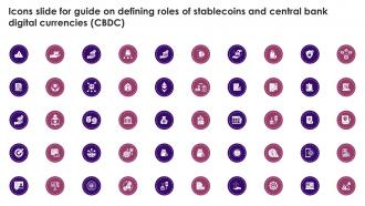 Guide On Defining Roles Of Stablecoins And Central Bank Digital Currencies CBDC Complete Deck BCT CD Appealing Captivating