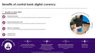 Guide On Defining Roles Of Stablecoins Benefits Of Central Bank Digital Currency BCT SS