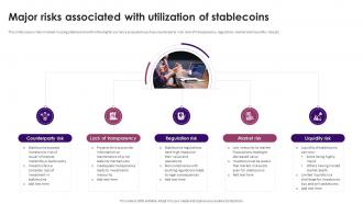 Guide On Defining Roles Of Stablecoins Major Risks Associated With Utilization Of Stablecoins BCT SS