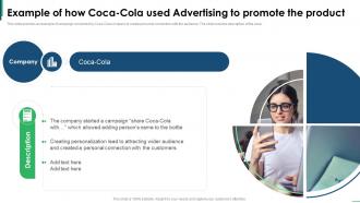 Guide To Creating Global Example Of How Coca Cola Used Advertising To Promote Strategy SS