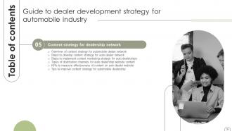 Guide To Dealer Development Strategy For Automobile Industry Strategy CD Adaptable Attractive