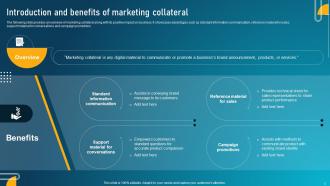 Guide To Digital Marketing Collateral For Product Or Service Promotion Complete Deck MKT CD Unique Impressive