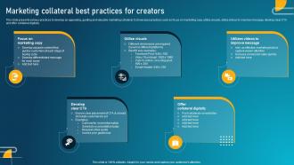 Guide To Digital Marketing Collateral Marketing Collateral Best Practices For Creators MKT SS