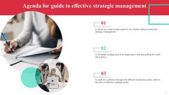 Guide To Effective Strategic Management Powerpoint Presentation Slides Strategy CD V Colorful Appealing