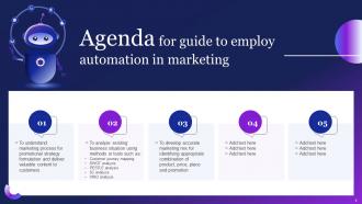 Guide To Employ Automation In Marketing Powerpoint Presentation Slides MKT CD V Interactive Attractive