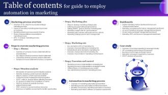 Guide To Employ Automation In Marketing Powerpoint Presentation Slides MKT CD V Visual Attractive