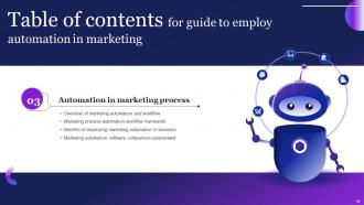 Guide To Employ Automation In Marketing Powerpoint Presentation Slides MKT CD V Aesthatic Graphical