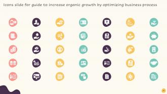 Guide To Increase Organic Growth By Optimizing Business Process Powerpoint Presentation Slides