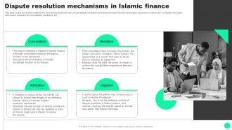 Guide To Islamic Finance Dispute Resolution Mechanisms In Islamic Finance Fin SS V