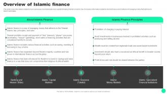 Guide To Islamic Finance Overview Of Islamic Finance Fin SS V